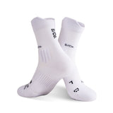 S/Co Crew Running Socks -  White