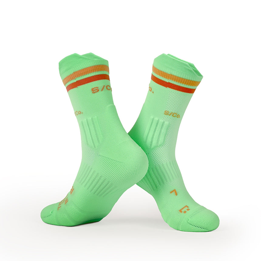 S/Co Crew Running Socks - Earthy Mint