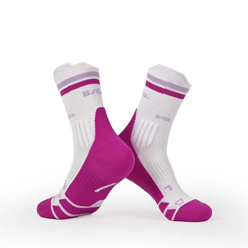 S/Co Crew Running Socks - Lilac Fusion