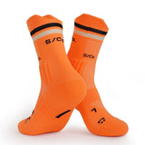 S/Co Crew Running Socks - Mango Frost