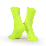 S/Co Crew Running Socks - Neon Volt Runner