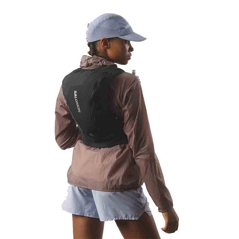 Salomon Unisex ADV Skin 12 Set Running Vest - Black/Metal