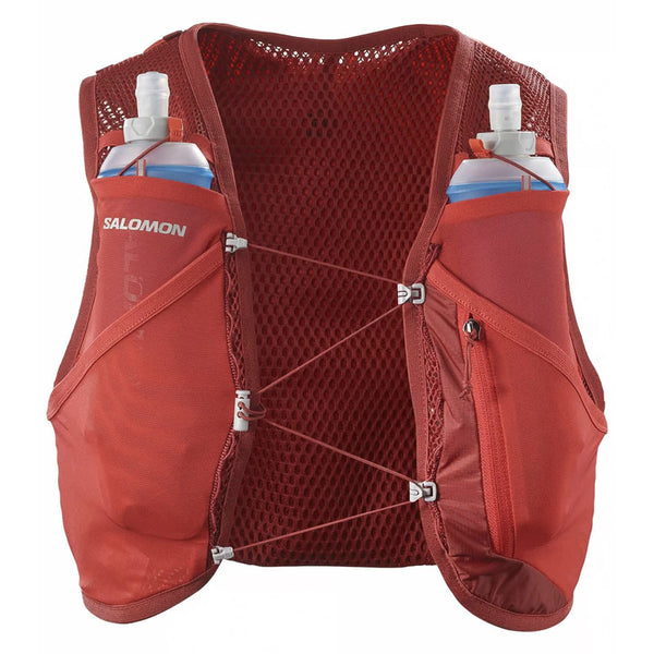 Salomon Active Skin 4 Set - Red Dahlia/High Risk Red – The Running