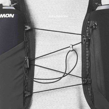 Salomon GRVL Skin 4-Set Black LC2854600 Front Clips