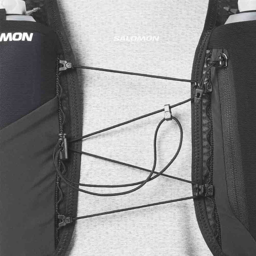 Salomon GRVL Skin 4-Set Black LC2854600 Front Clips