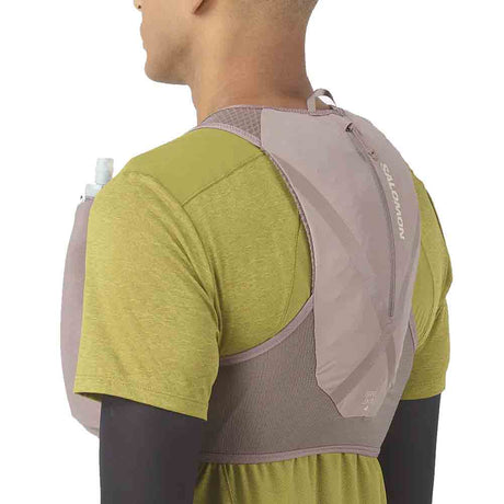 Salomon GRVL Skin 4 Set Iron Silver-Cloud LC2854800 Model Back