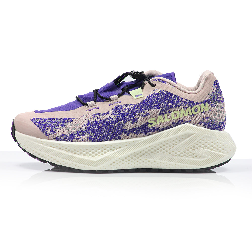 Salomon Aero Glide 4 Grvl Women's Running Shoe - Shadow Gray/Deep