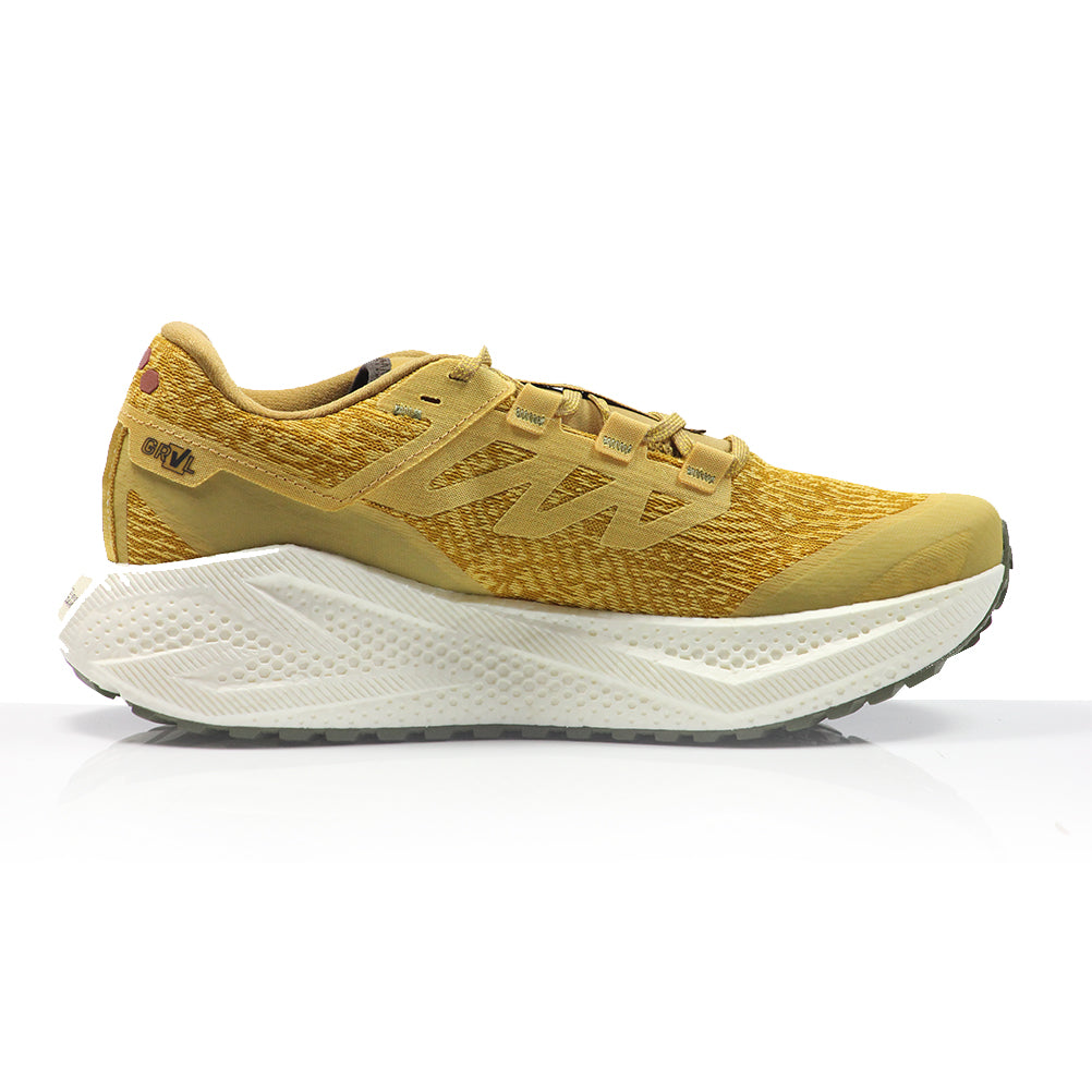 Salomon Aero Glide 3 Grvl Men's Running Shoe - Spicy Mustard/Vanilla Ice/Deep Lichen Green