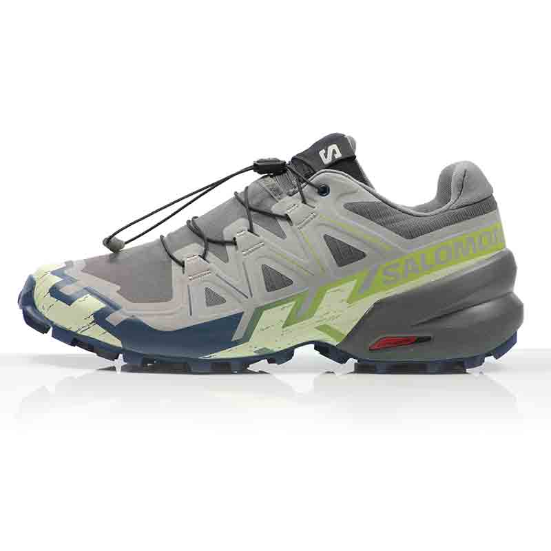 Salomon Speedcross 6 Men's Trail Shoe - Castlerock/Lime Cream/Poseidon