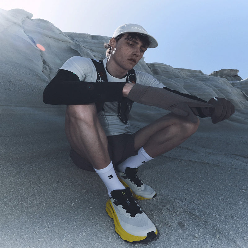 Salomon Ultra Glide 3 Men's Trail Shoe - Almond Milk/Incaberry/Black