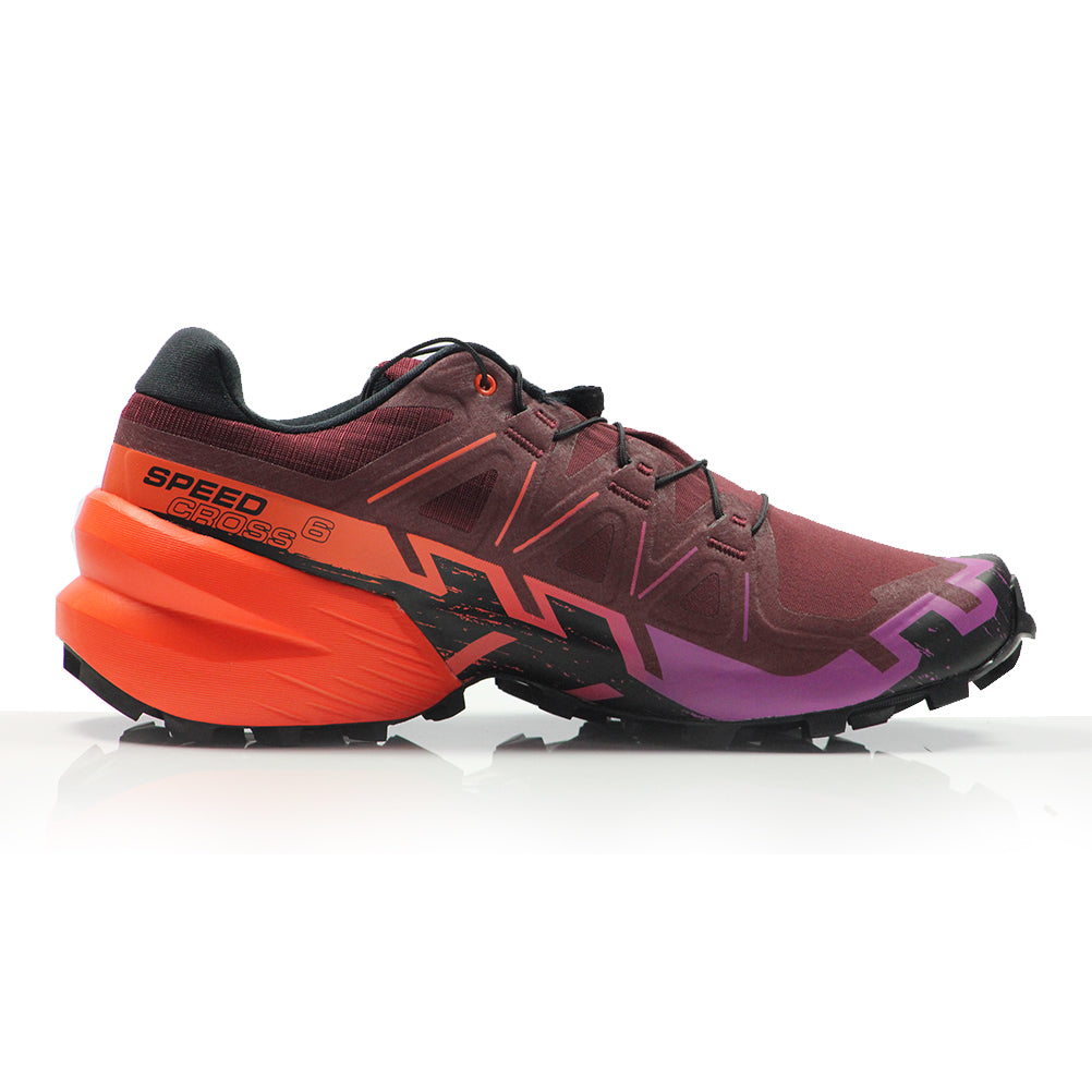Salomon Speedcross 6 Women's Trail Shoe - Tawny Port/Nocturne/Red Orange