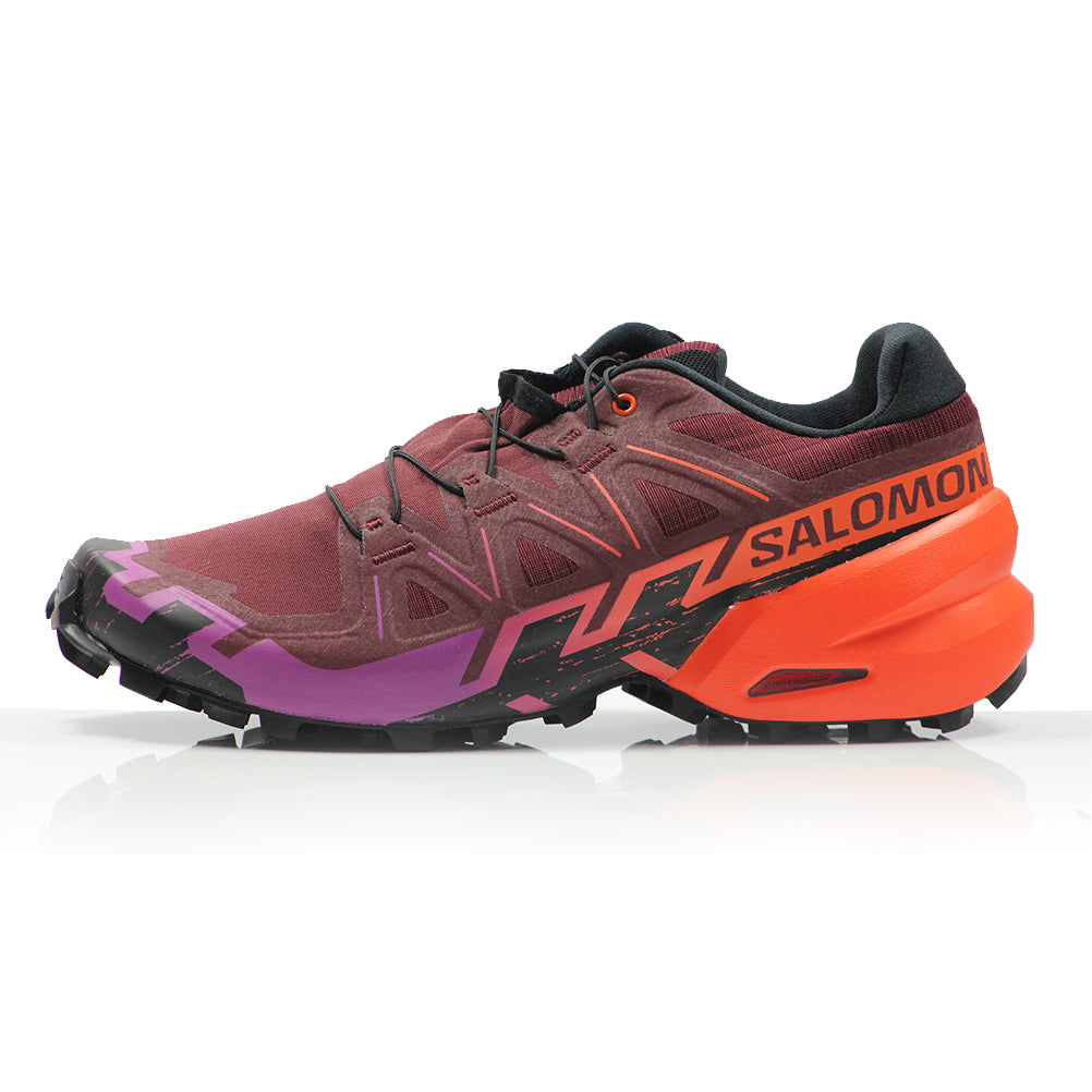 Salomon Speedcross 6 Women's Trail Shoe - Tawny Port/Nocturne/Red Orange