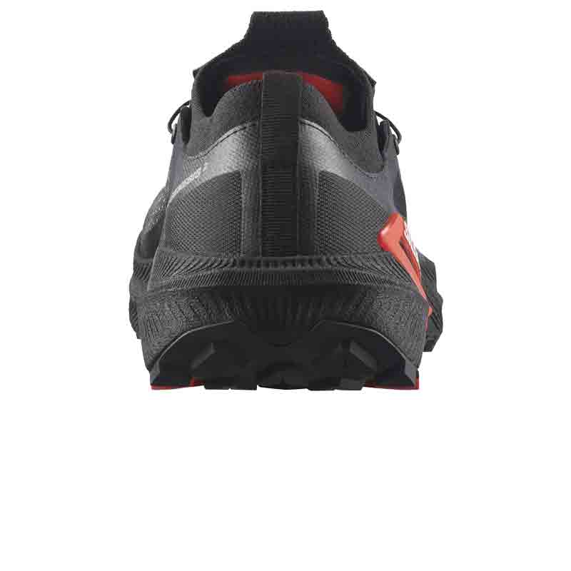Salomon S/LAB Genesis 2 Mens Trail Shoe - Black/Black/Fiery Red