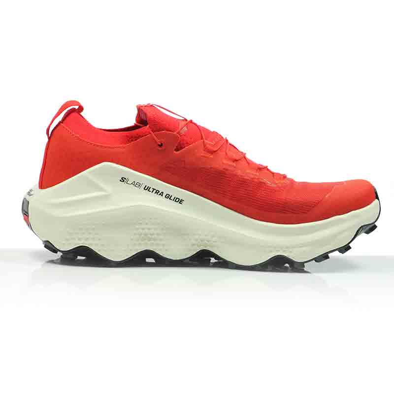 Salomon S/LAB Ultra Glide 2 Unisex Trail Shoe - Fiery Red/Fiery Red/Vanilla Ice