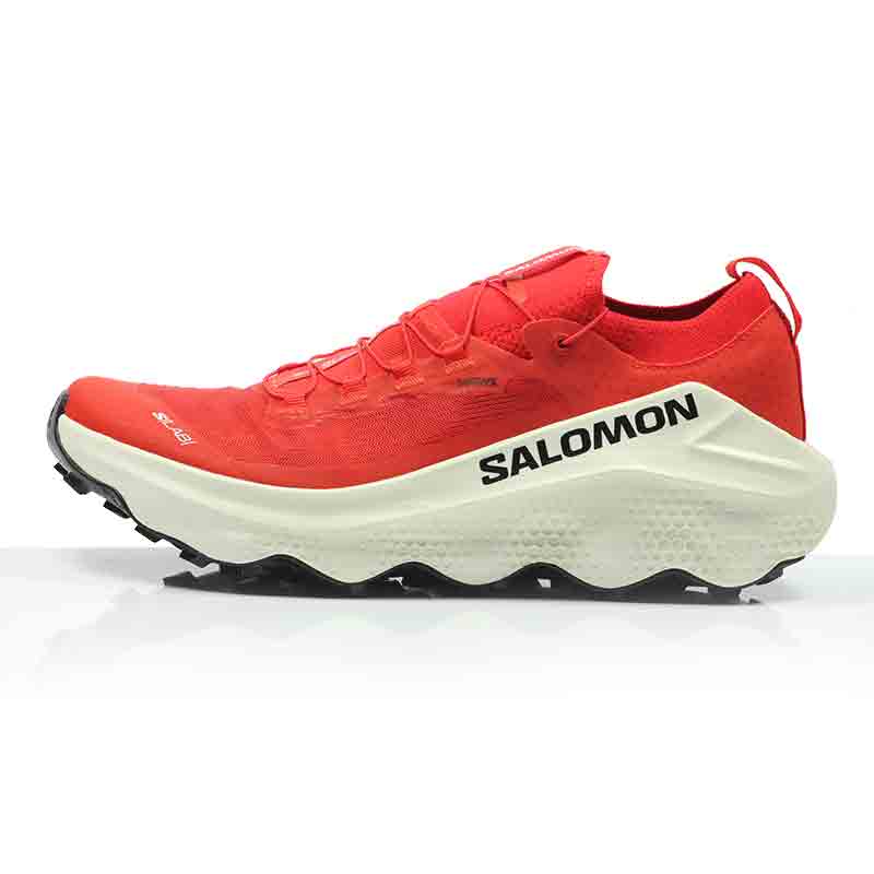 Salomon S/LAB Ultra Glide 2 Unisex Trail Shoe - Fiery Red/Fiery Red/Vanilla Ice
