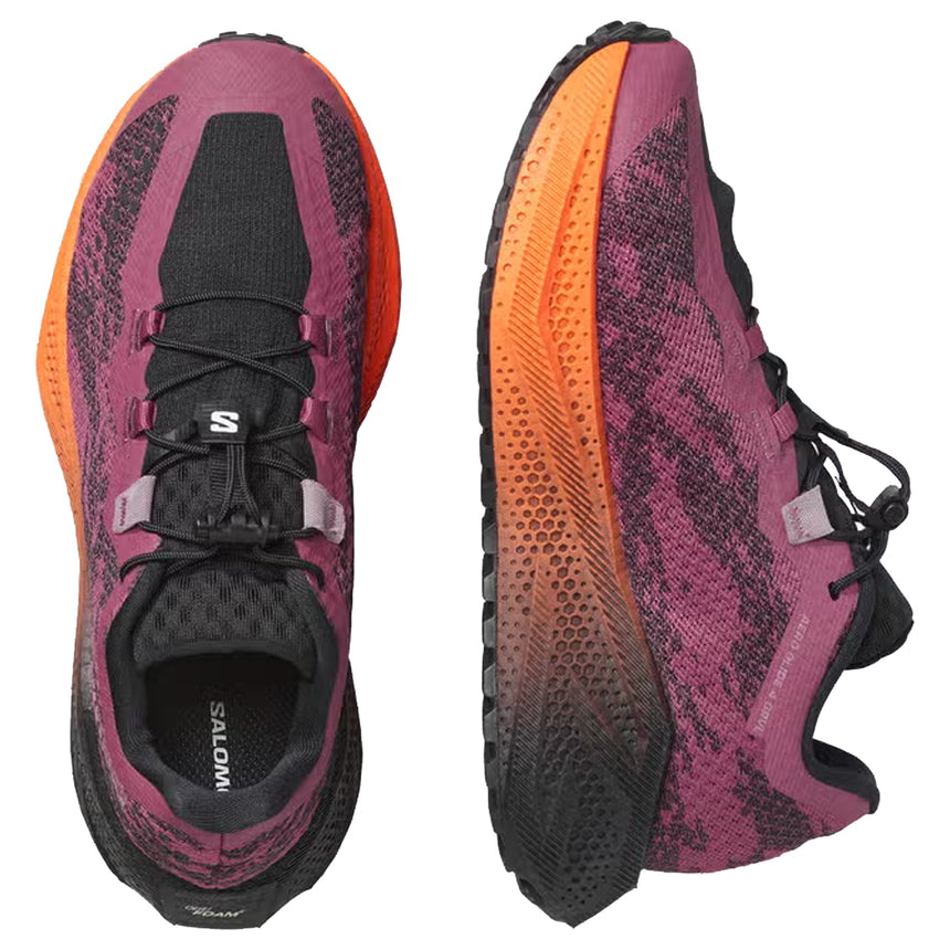 Salomon Aero Glide 4 Grvl Women's Running Shoe - Nocturne/Black