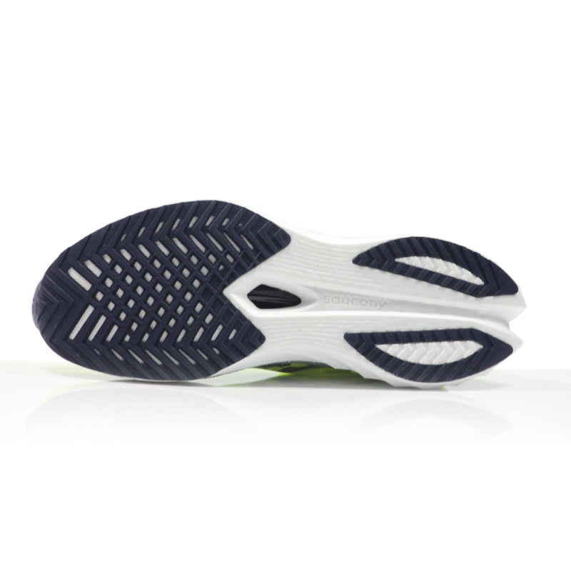 Saucony Endorphin Speed 4 Men's Running Shoe - Citron/Navy