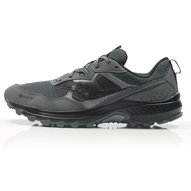 Saucony Excursion TR16 GTX Men's Trail Shoe - Shadow/Forest – The ...