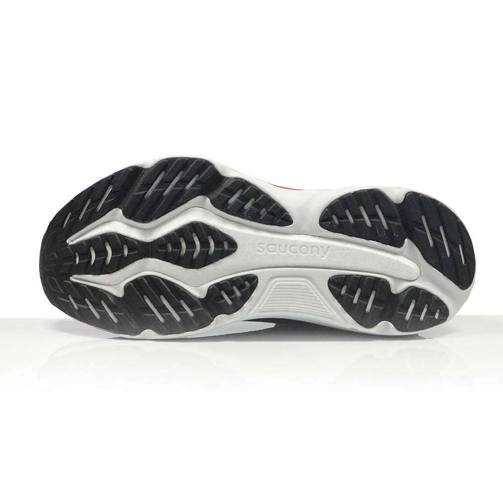 Saucony Hurricane 25 Men's Running Shoe - Black/Crimson