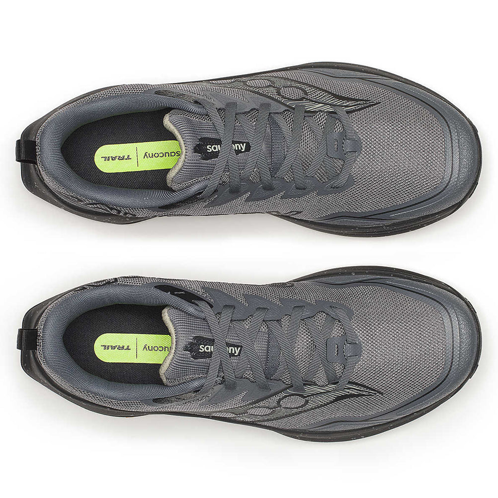 Saucony Peregrine 16 Men's Trail Shoe - Carbon/Black