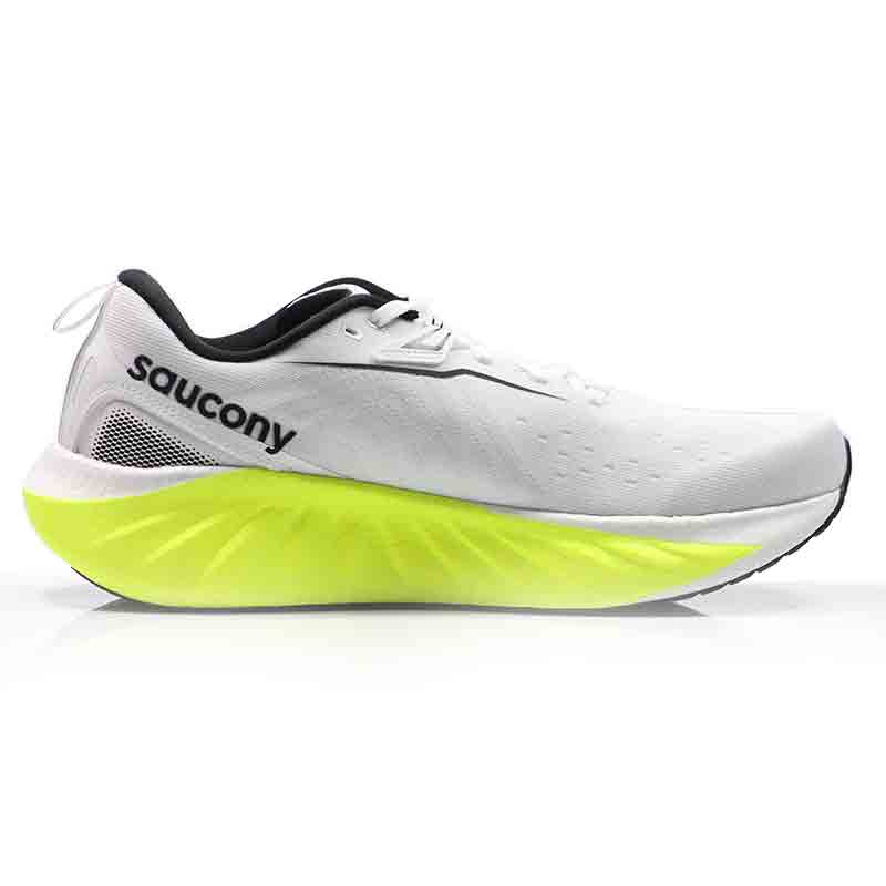 Saucony Triumph 22 Men's Running Shoe - White/Citron
