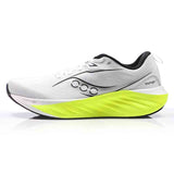 Saucony Triumph 22 Men's Running Shoe - White/Citron