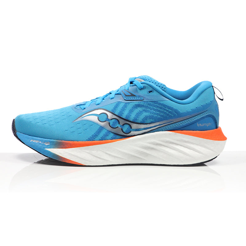 Saucony Triumph 22 Men's Running Shoe - Viziblue/Pepper