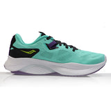 Saucony Guide 15 Women's Running Shoe - Cool Mint/Acid