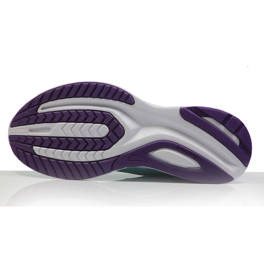 Saucony Guide 15 Women's Running Shoe - Cool Mint/Acid