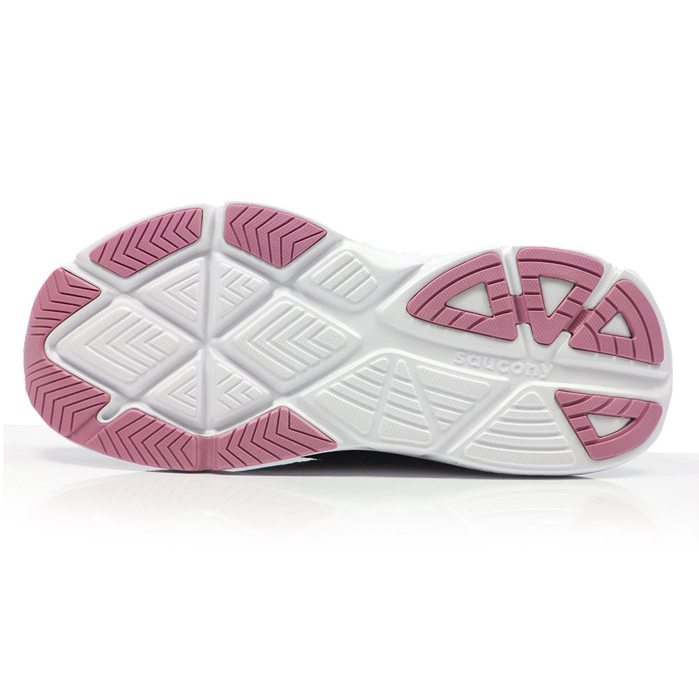 Saucony Guide 17 Women's Wide Fit Running Shoe - Navy/Orchid
