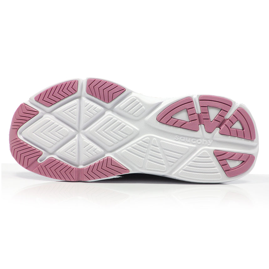 Saucony Guide 17 Women's Wide Fit Running Shoe - Navy/Orchid