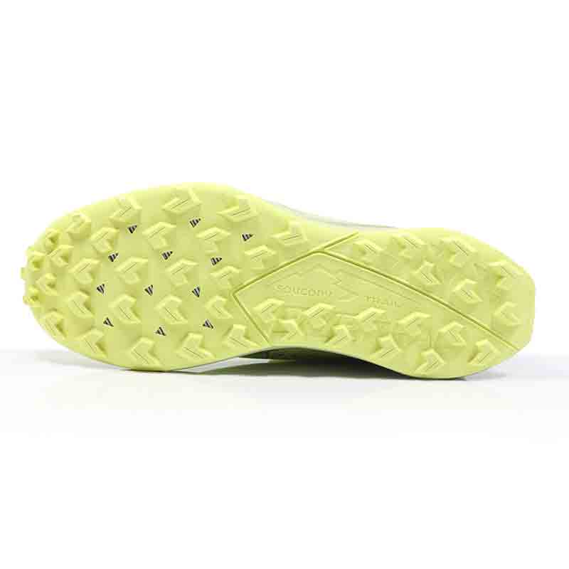 Saucony Peregrine 15 Women's Trail Shoe - Sunny/Hemlock