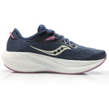 Saucony Triumph 21 Women's Running Shoe - Navy/Orchid