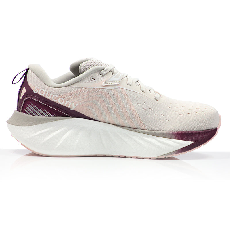 Saucony Triumph 22 Women's Running Shoe - Moon/Eggplant