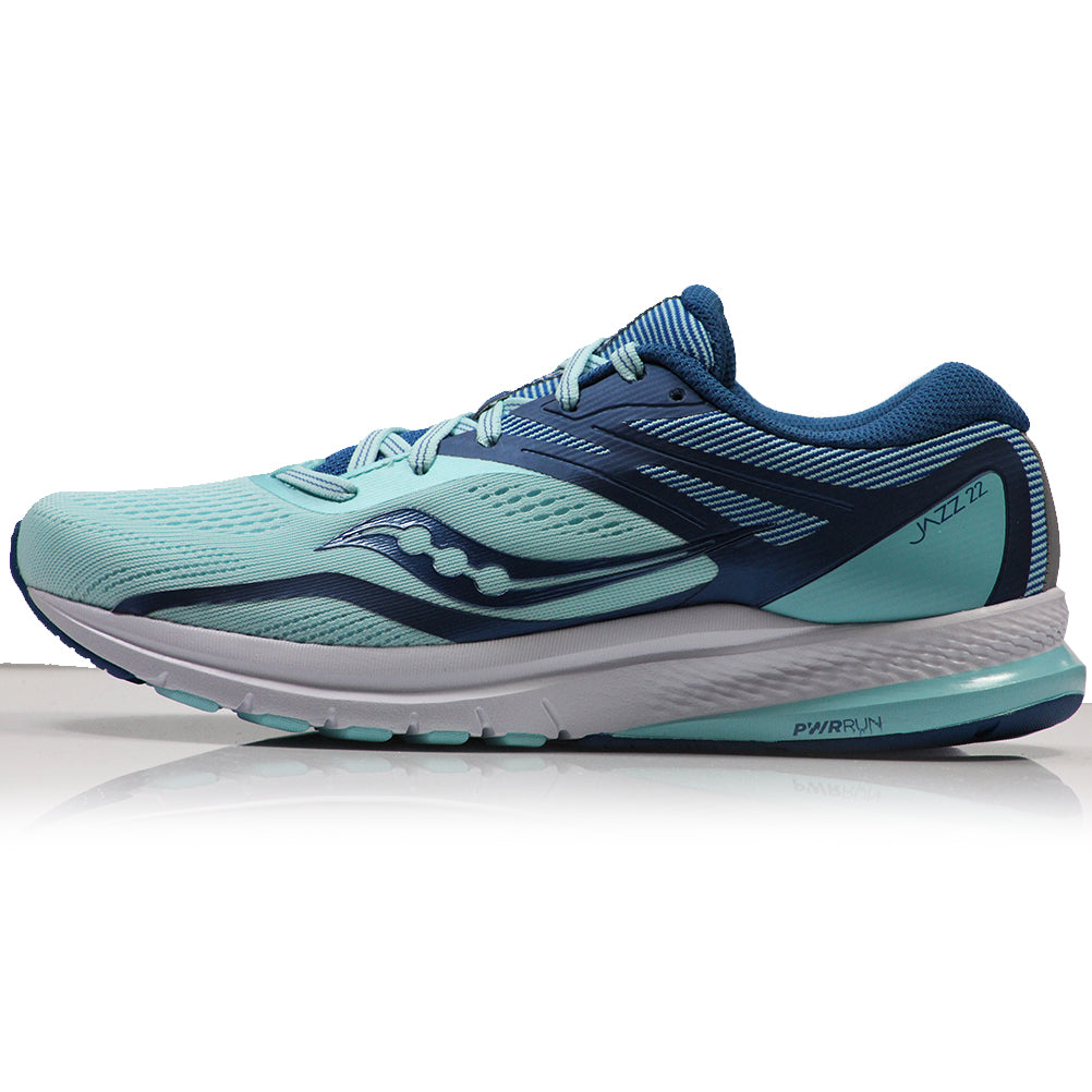 Saucony Jazz 22 Women's Running Shoe Blue/Aqua – The Running Outlet