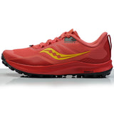 Saucony Peregrine 12 Women's Trail Shoe - Coral/Redrock