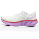 Saucony Ride 18 Women's Running Shoe - White/Coral