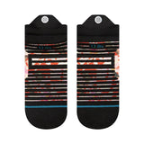 Stance Encyclia Tab Unisex Running Sock - Red/Black