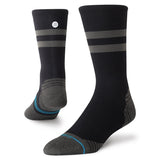 Stance Franchise Ultralight Unisex Crew Running Sock - Black