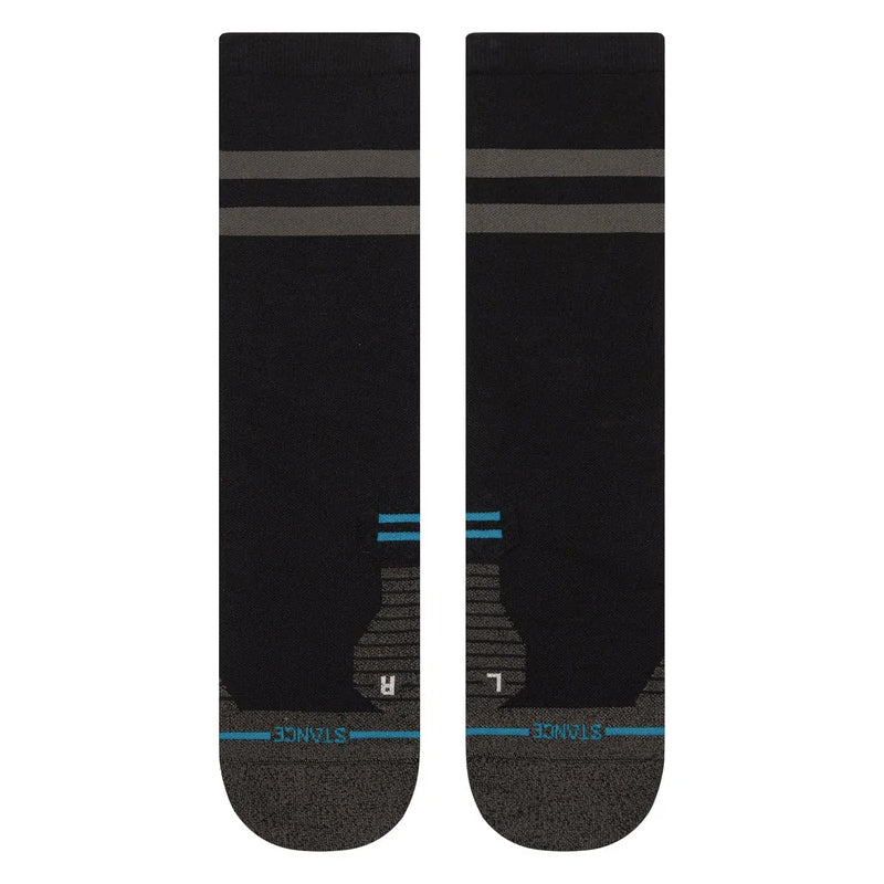 Stance Franchise Ultralight Unisex Crew Running Sock - Black