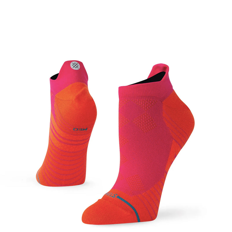 Stance Quadrilateral Ultra Light Tab Unisex Running Sock - Magenta