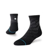 Stance Run Light Unisex Quarter Running Sock - Black