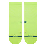Stance Run Light Unisex Quarter Running Sock - Volt