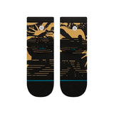 Stance Sun Dust Unisex Quarter Running Sock - Black/Brown
