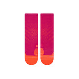 Stance-womens-uncommon-run-CREW-pink-front