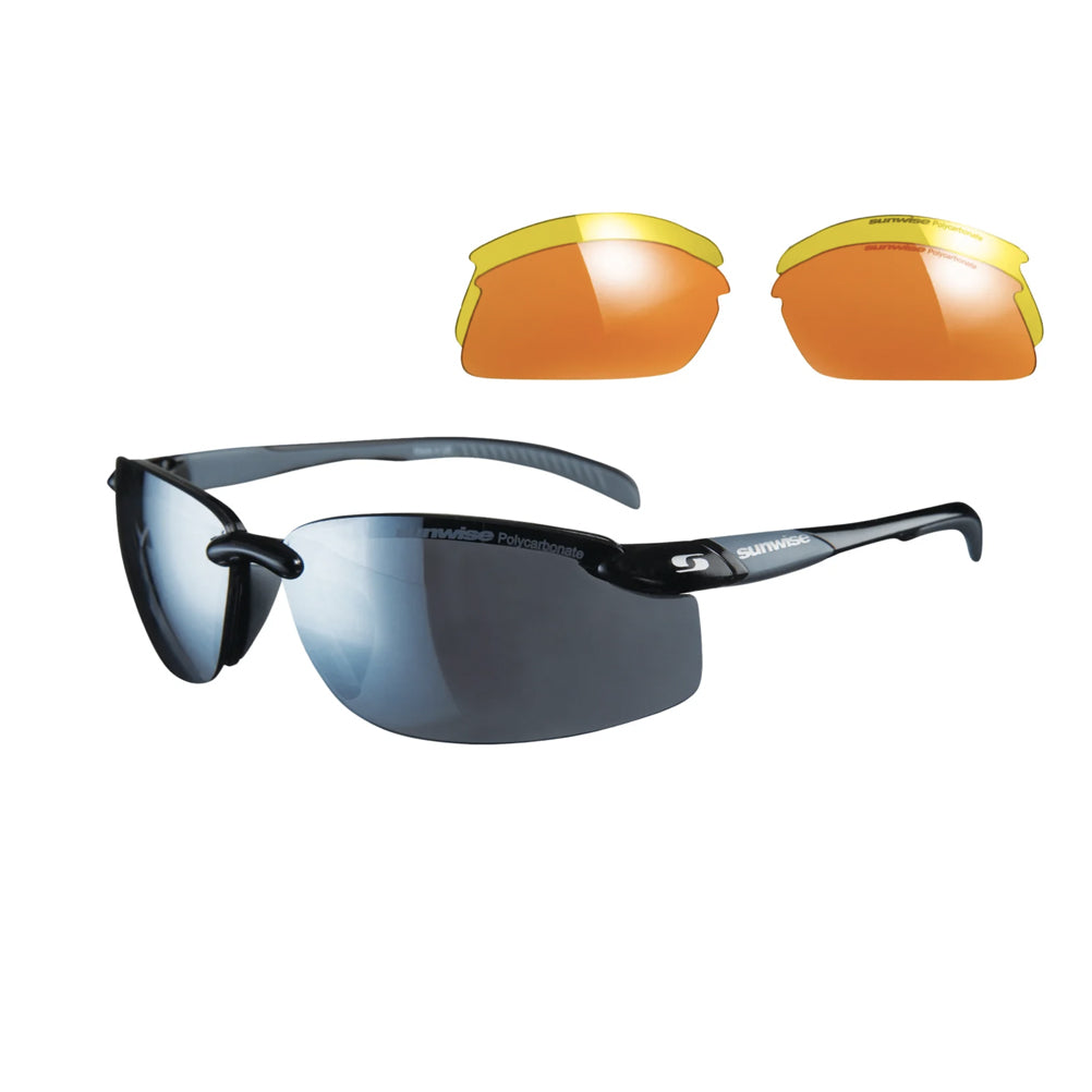 Sunwise Pacific Running Sunglasses - Black