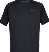 Under Armour Tech 2.0 Short Sleeve Men's Running Top - Black/Graphite