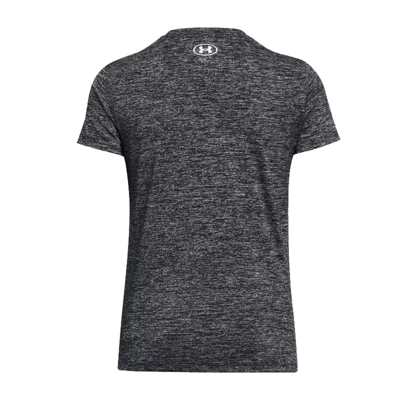 Under Armour Tech V-Neck Twist Short Sleeve Women's Running Tee - Black