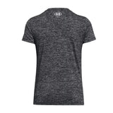 Under Armour Tech V-Neck Twist Short Sleeve Women's Running Tee - Black