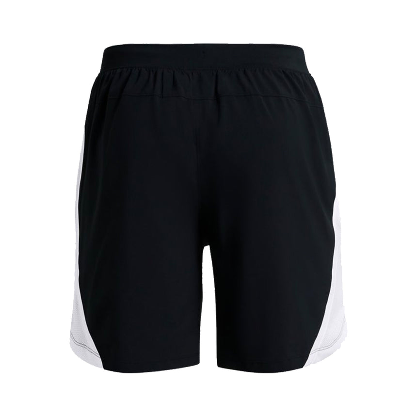 Under Armour Launch 7inch Men's Running Short - Black/White Reflective